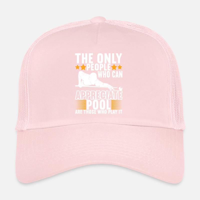Billard de piscine Casquette trucker 
