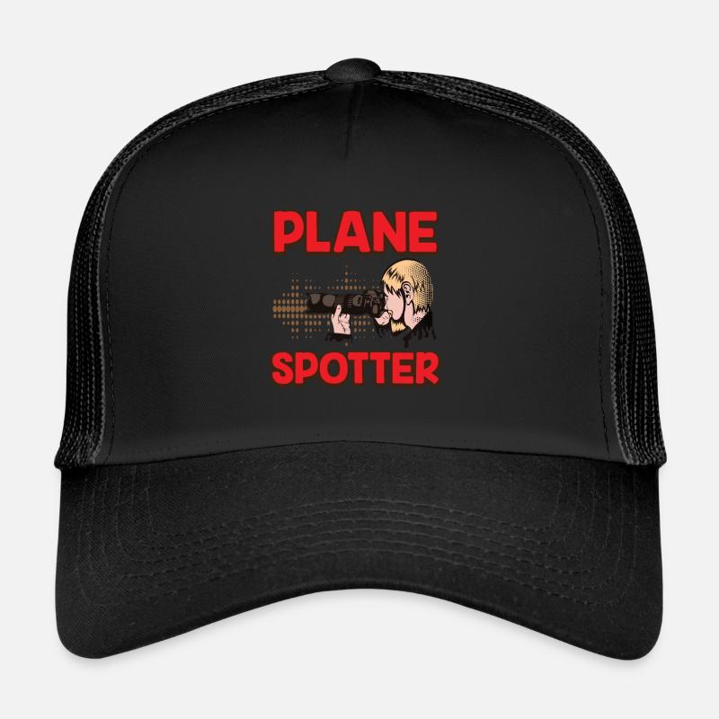 Planespotter Flugzeug Planespotting Flughafen Trucker Cap