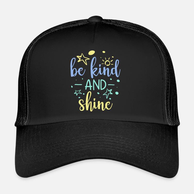 Freundlichkeit Statement Vorbild Geschenk Trucker Cap