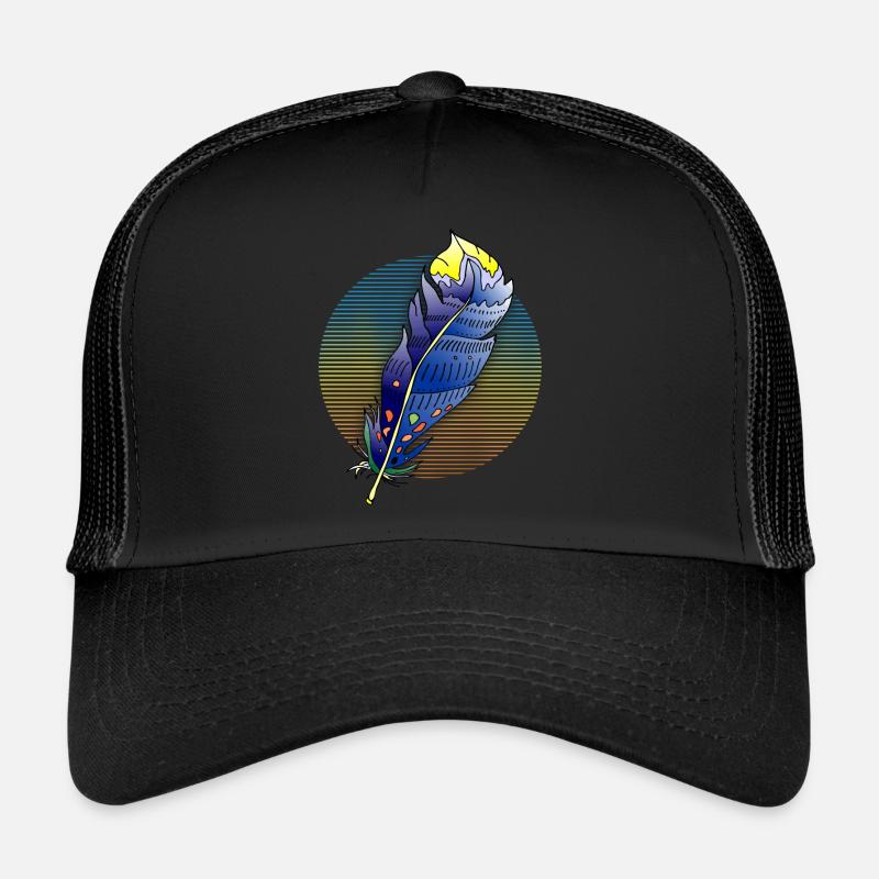 Plume Casquette trucker 