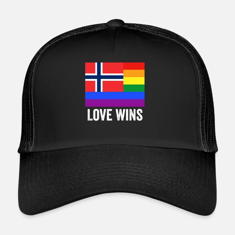 Oslo Pride Love gagne Casquette trucker 