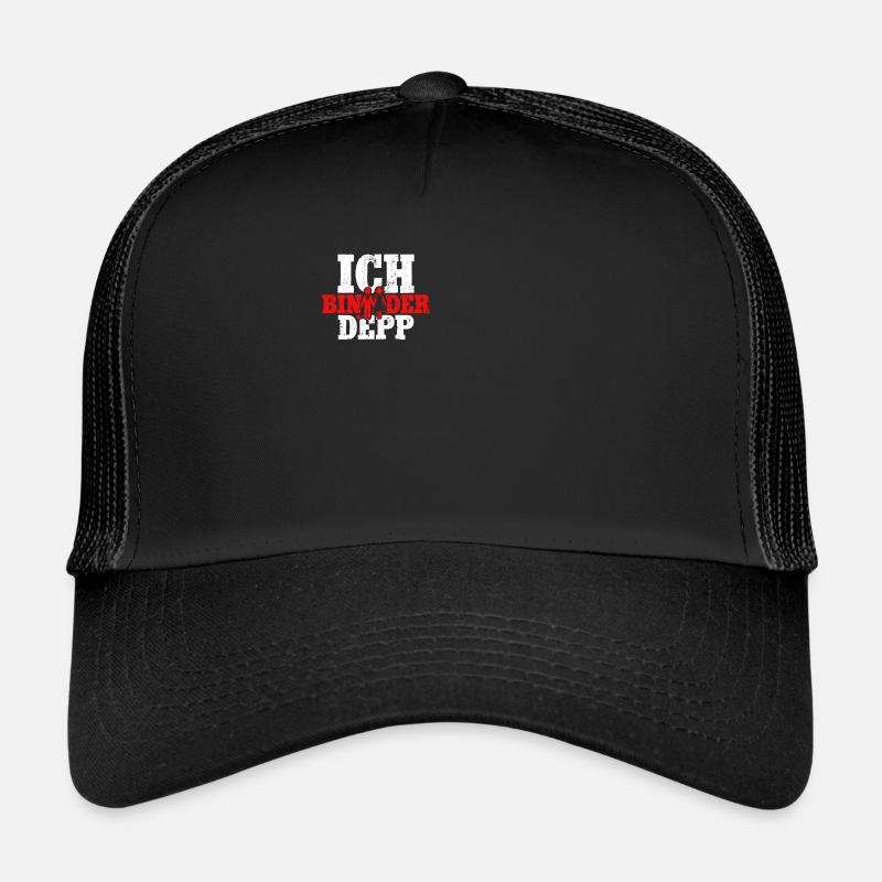 Ich bin der Depp Bräutigam Trucker Cap