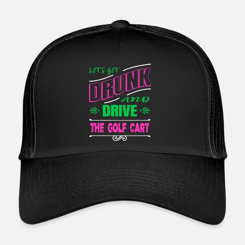 drôle d’animaux golfapparel citation golf swing drôle Casquette trucker 