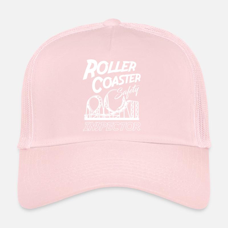 Roller Coaster Safety Inspector Trucker Cap