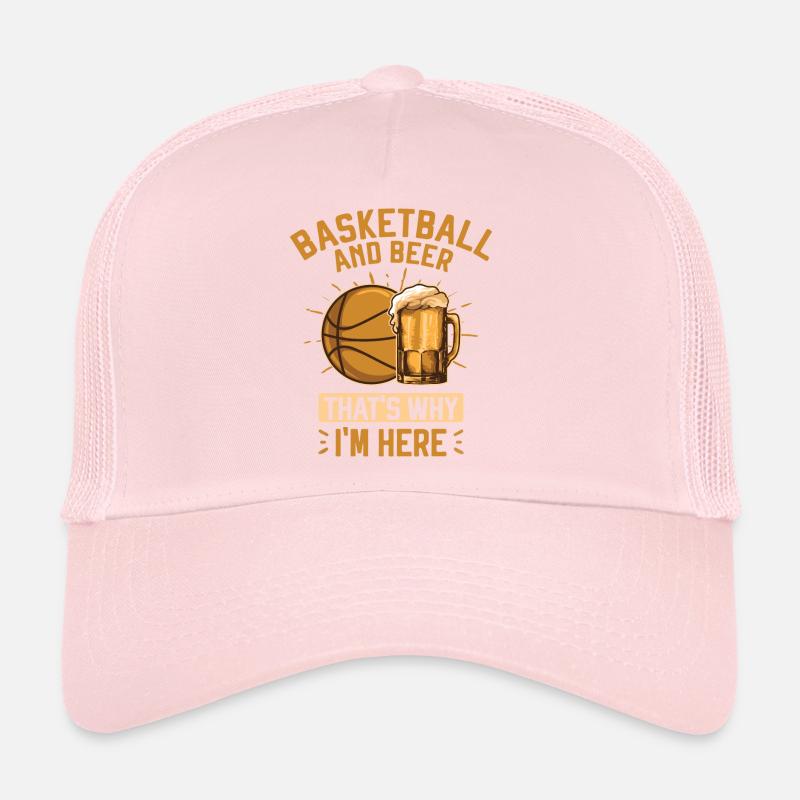 Basket-ball et bière Pallacanestro e Birra Casquette trucker 