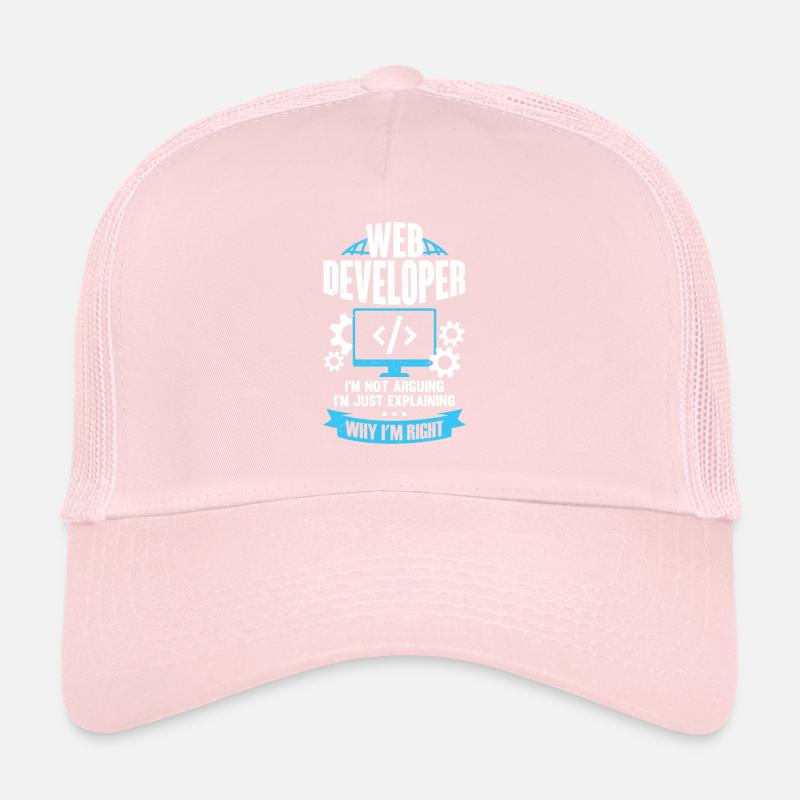 Lustiges Webdesign Beruf Webdesigner Geschenk Trucker Cap