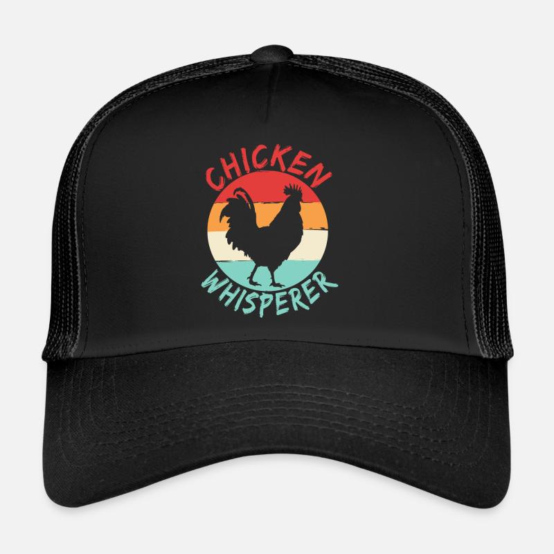 Hühnerflüsterer Chuchoteur de poulet Casquette trucker 