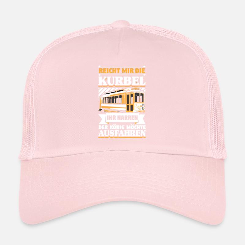 Straßenbahn Straßenbahnfahrer Tram Zug Trucker Cap