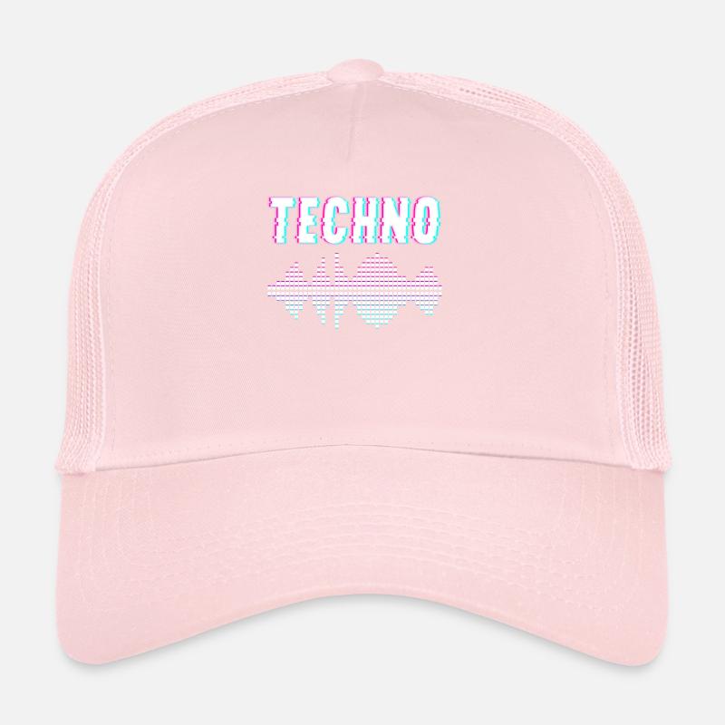 Techno Musik Trucker Cap