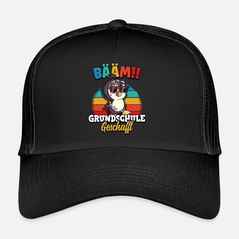 Bääm Grundschule Geschafft Trucker Cap