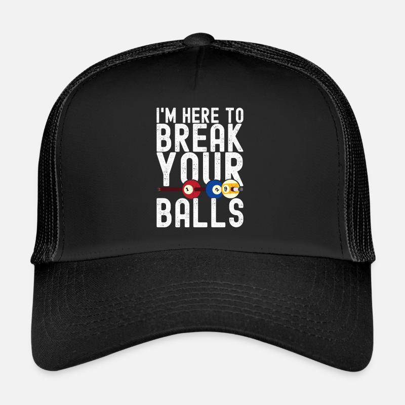 Billard Billard Billard Table de billard Casquette trucker 