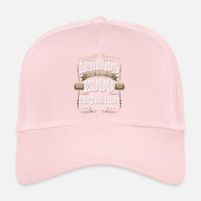 Legende 2000 22. Geburtstag Geschenk Herren Lustig Trucker Cap