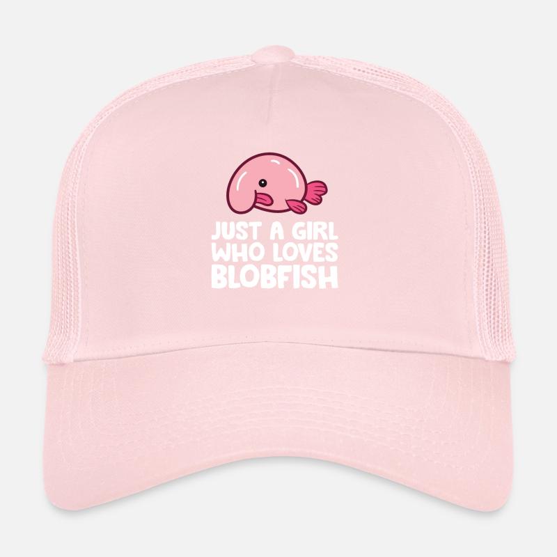 Juste une fille qui aime les blobfish Casquette trucker 