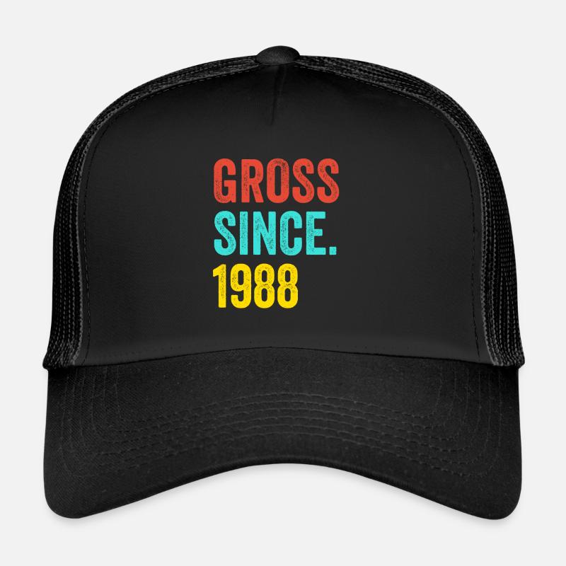 Drôle d’anniversaire brut depuis 1988 Casquette trucker 