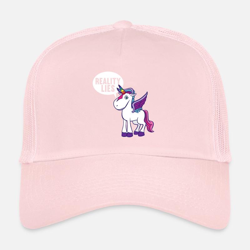 Unicorn Funny Sayings Sarcasm Trucker Cap