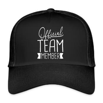 Official Team Member - Sport Verein Kellner - Trucker Cap - black/black - Front