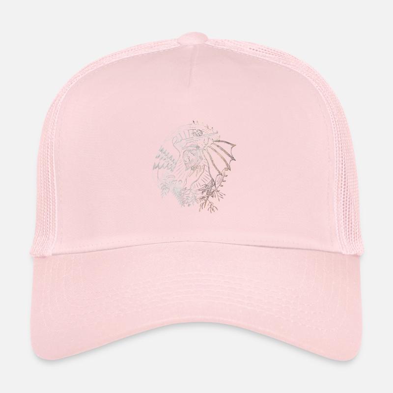 Angel Devil Gothic Trucker Cap