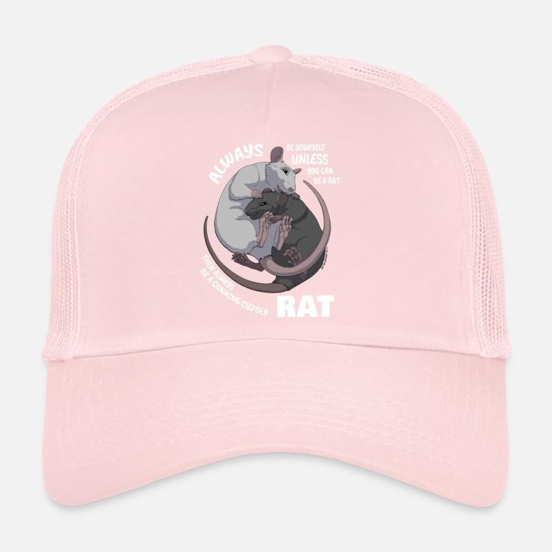 Sei immer du selbst außer du kannst eine Ratte sei Trucker Cap