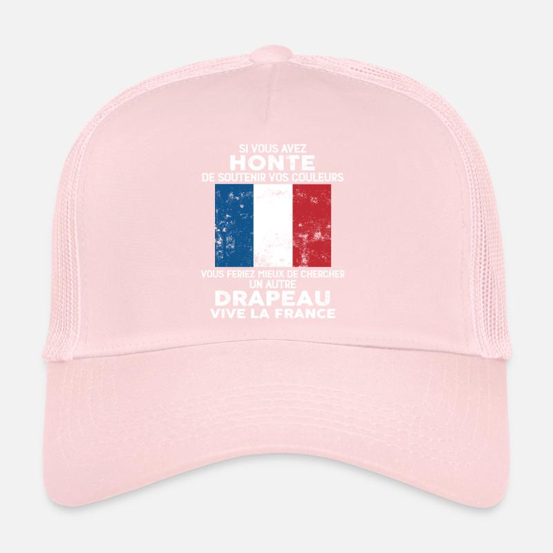 Drapeau Bleu-Blanc-Rouge Casquette trucker 