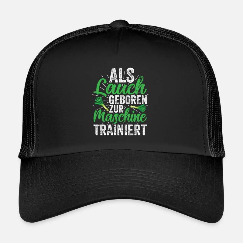 Lauch - Trucker Cap - Schwarz/Schwarz