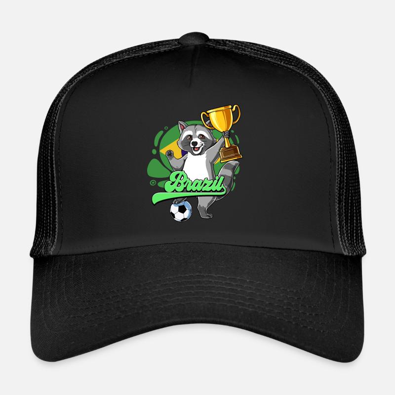 Brasilien Fußball Trucker Cap