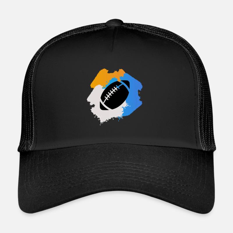 Rugby - Trucker Cap - Schwarz/Schwarz