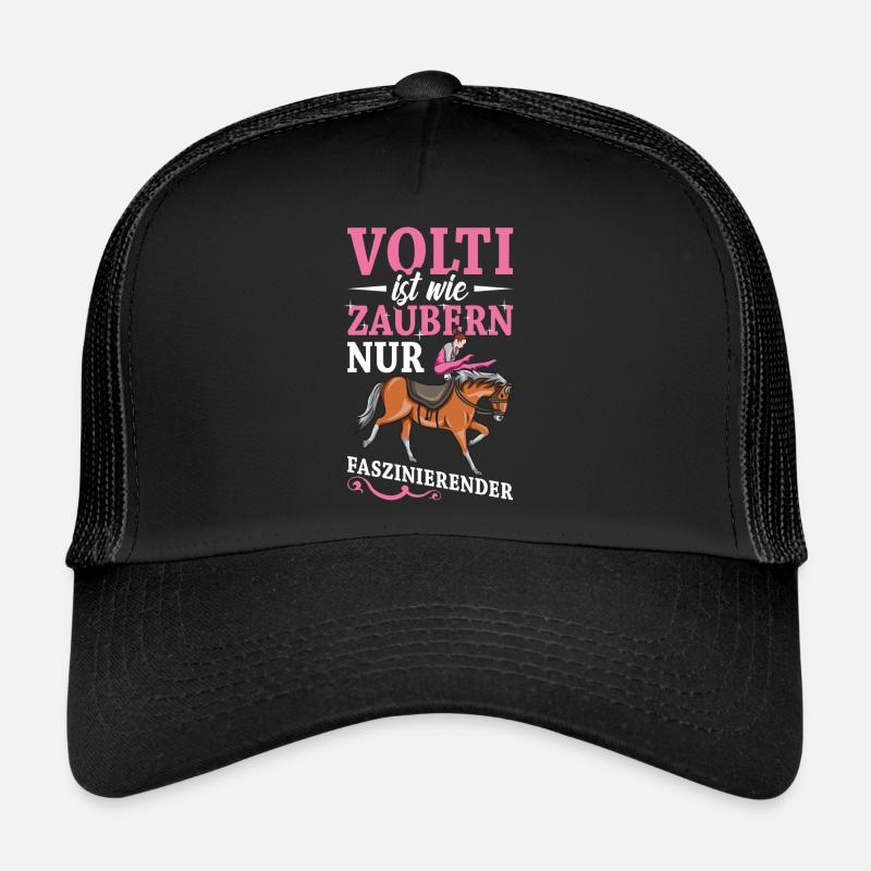 Voltigieren Volti Voltigier Pferde Pferdemädchen Trucker Cap