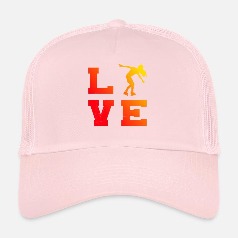 Roller Roller Roller Skating Femmes Patin à roulettes Hommes Casquette trucker 