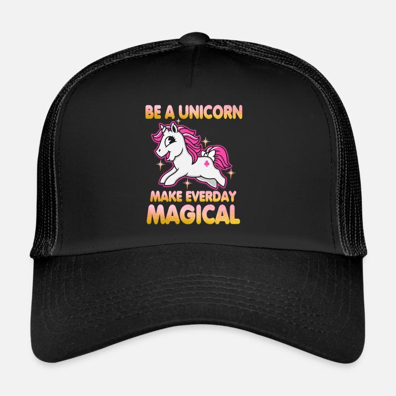 Soyez une licorne Casquette trucker 