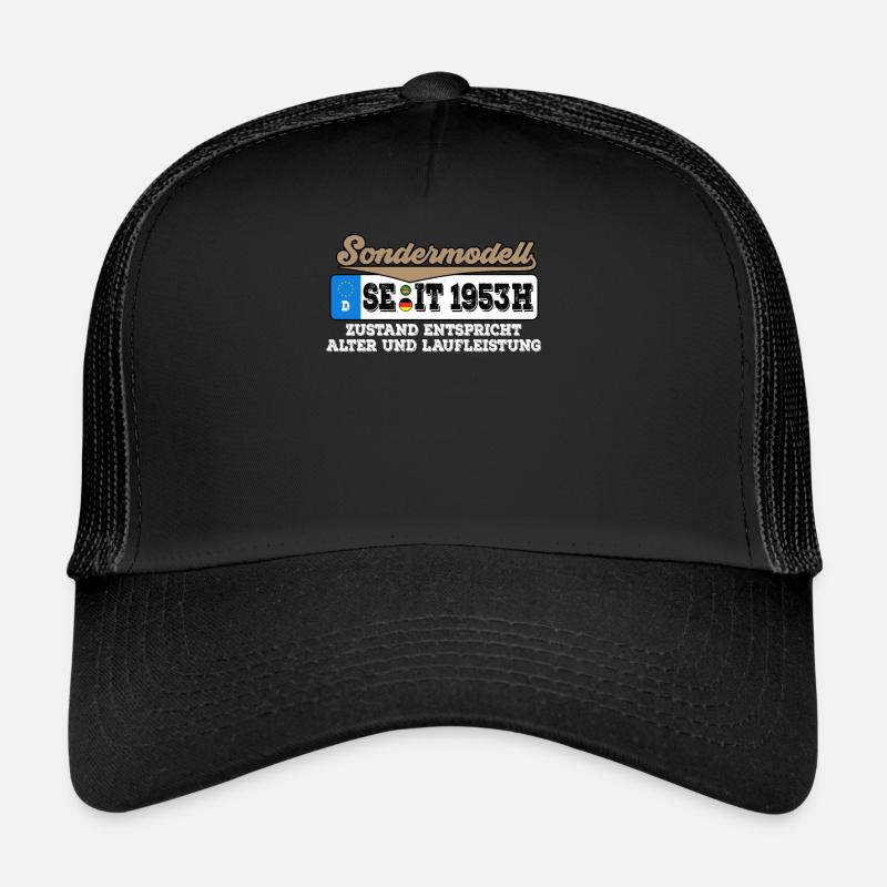 1953 Kennzeichen Geburtstag Trucker Cap