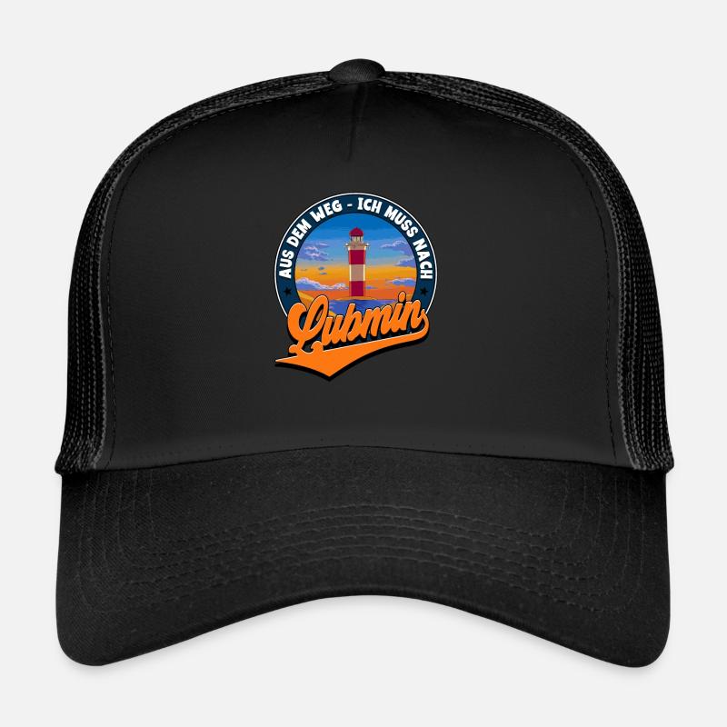 Lubmin - Trucker Cap - Schwarz/Schwarz