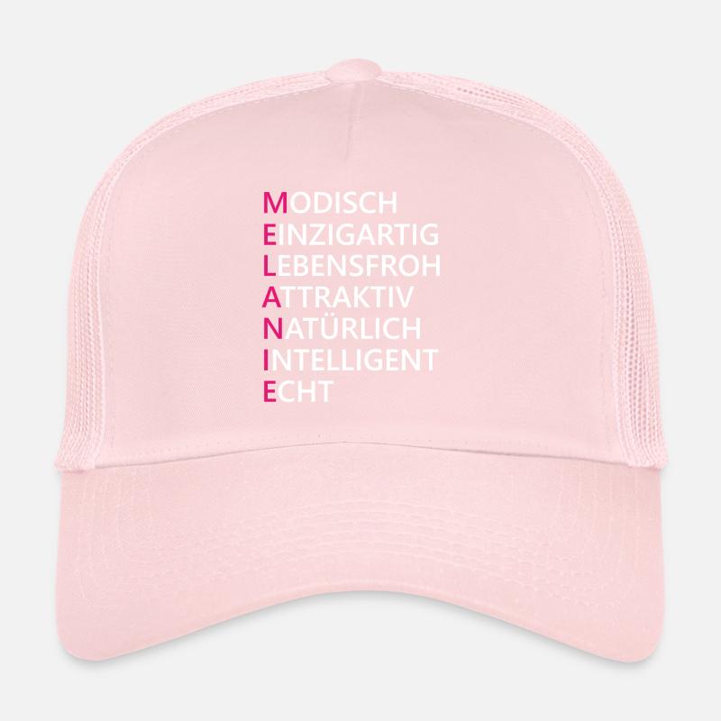 Melanie Name Geschenk Trucker Cap