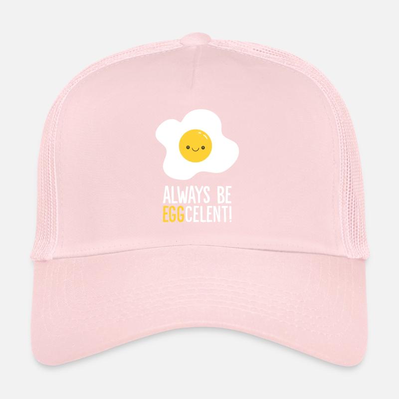 Always Be Eggcelent Frühstücksspiegelei Trucker Cap