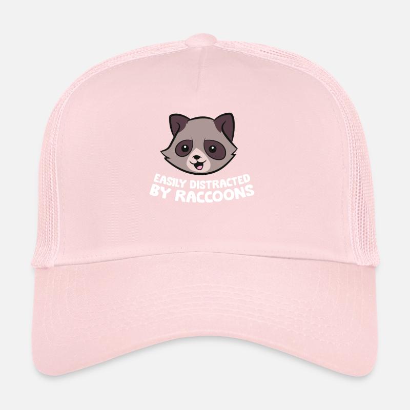Raton laveur facilement distrait par les ratons laveurs Casquette trucker 