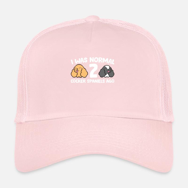 Cocker Propriétaire de Cocker J’étais Normal 2 Cocker Casquette trucker 