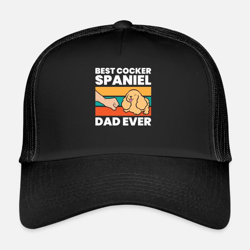 Meilleur cocker épagneul papa de tous les temps Casquette trucker 