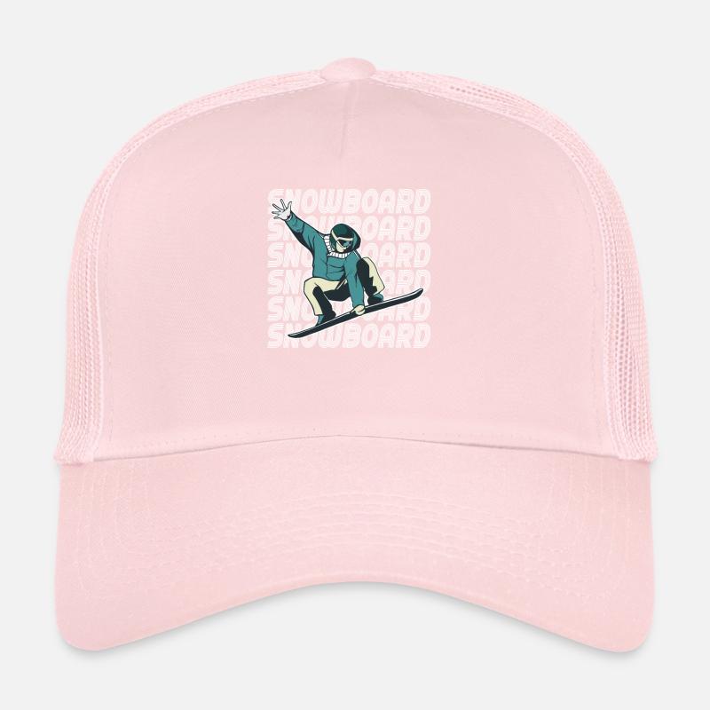 Snowboard Trucker Cap