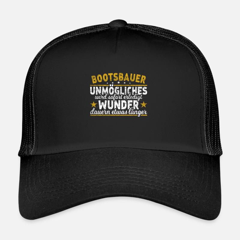 Bootsbauer Schiffsbauer Trucker Cap