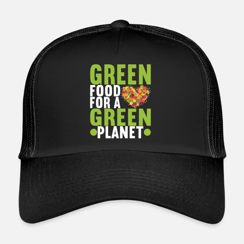 Végétariens végétaliens Casquette trucker 
