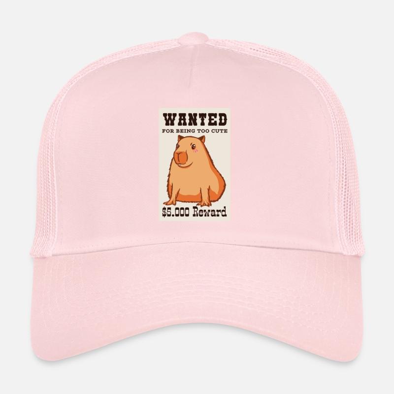 Capybara Water License Trucker Cap
