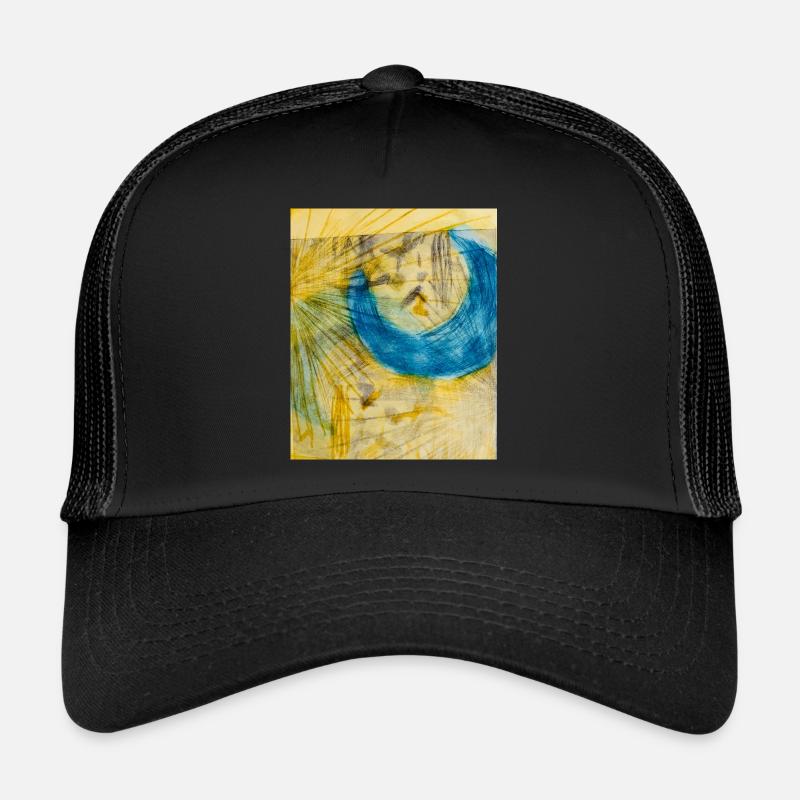 Art abstrait Casquette trucker 