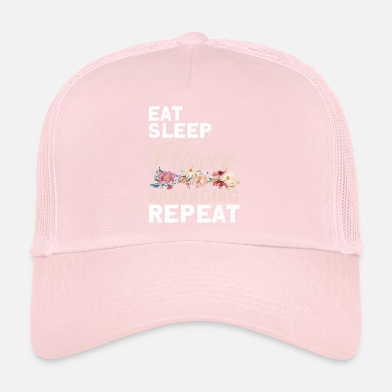 Fleuriste Fleurs Fleurs Fleuriste Casquette trucker 