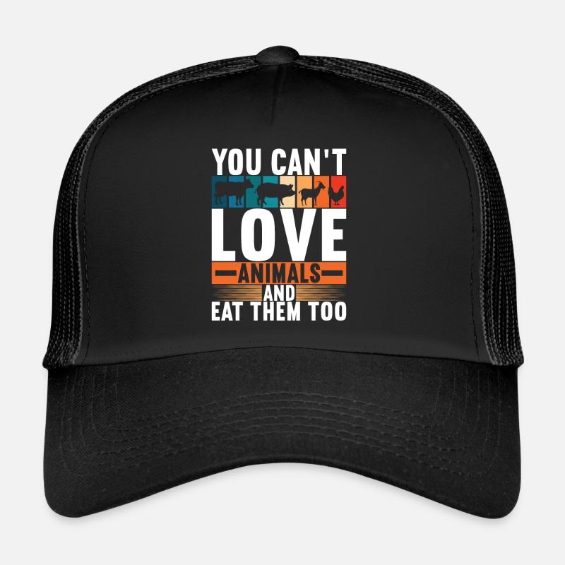 Vegan Vegetarier Trucker Cap