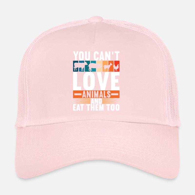 Végétariens végétaliens Casquette trucker 
