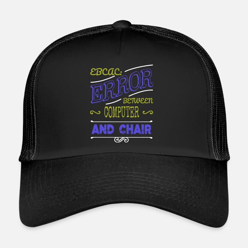 don informatique doigts d’humour éthique Casquette trucker 