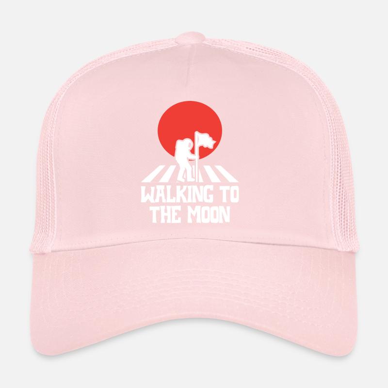 Marcher vers la Lune Casquette trucker 