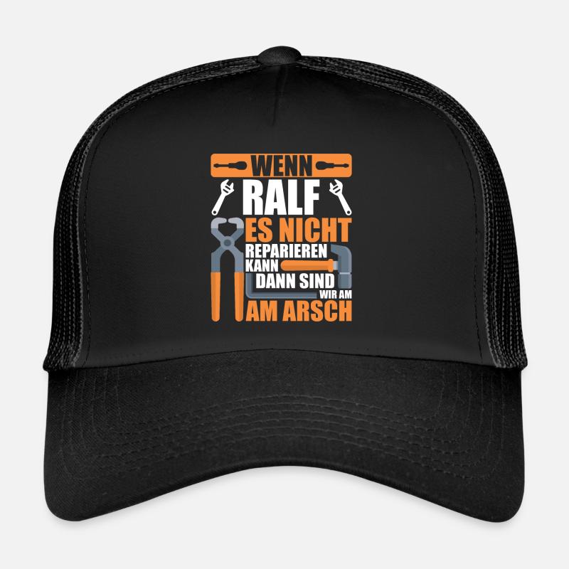 Vorname Ralf Name Geburtstag Geschenk Trucker Cap
