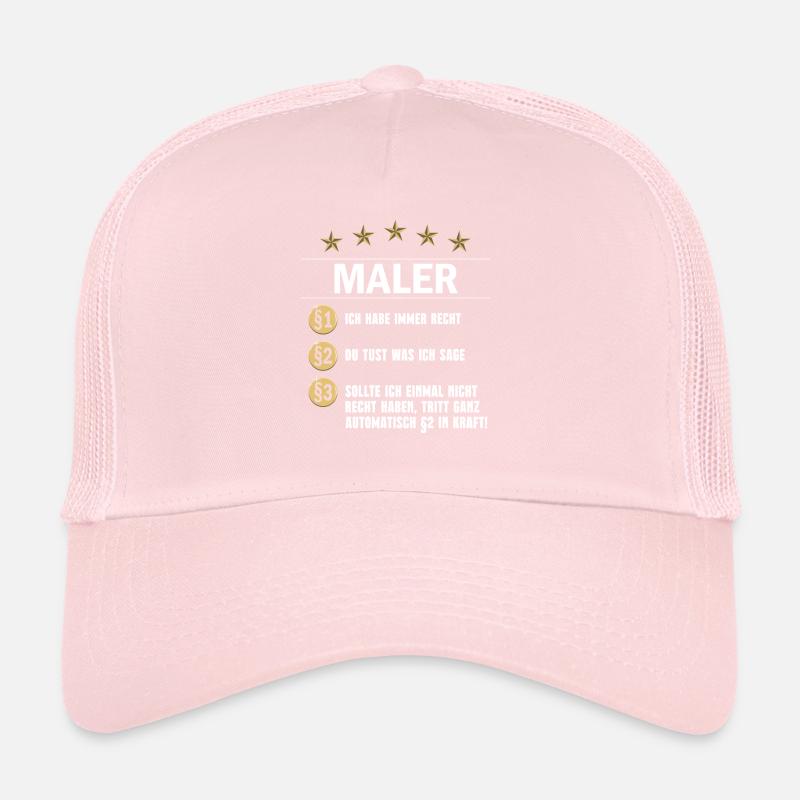 Maler Paragraph Trucker Cap