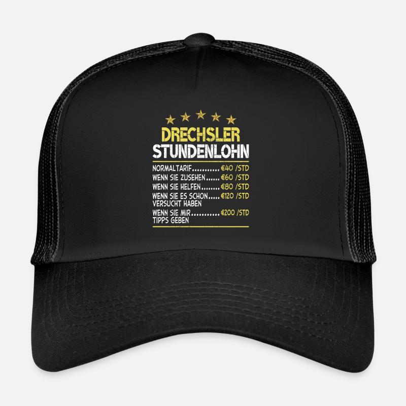 Drechsler Stundenlohn Trucker Cap