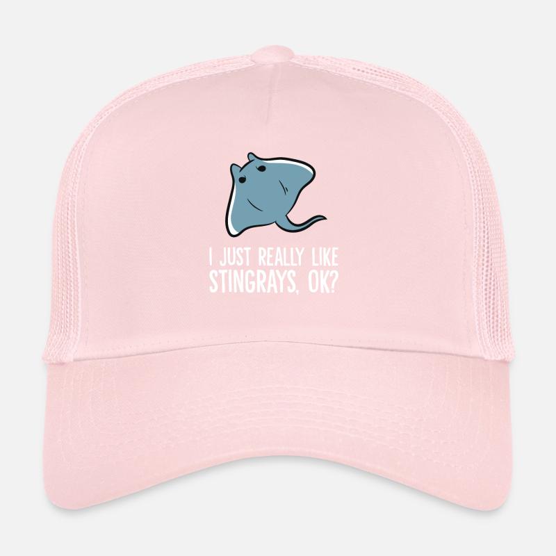 J’aime vraiment Stingrays ok? Drôle de Stingray Casquette trucker 